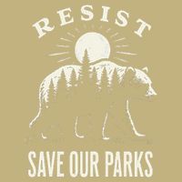 Bear Resist Save Our Parks T-Shirt