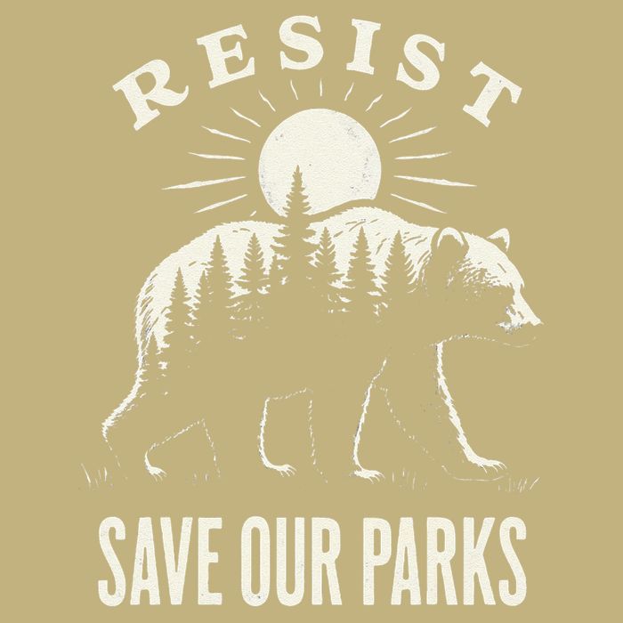 Bear Resist Save Our Parks T-Shirt