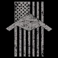 B21 Raider Stealth Bomber Patriotic Vintage Flag Aviation Womens T-Shirt