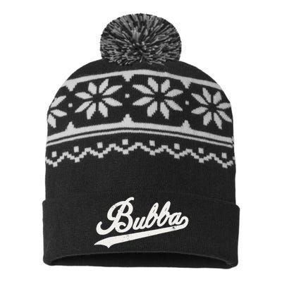 Bubba Retro Style Father’s Day Gift For Bubba Brother USA-Made Snowflake Beanie