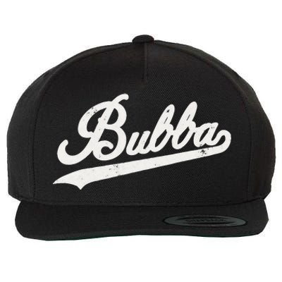 Bubba Retro Style Father’s Day Gift For Bubba Brother Wool Snapback Cap