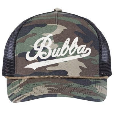 Bubba Retro Style Father’s Day Gift For Bubba Brother Retro Rope Trucker Hat Cap