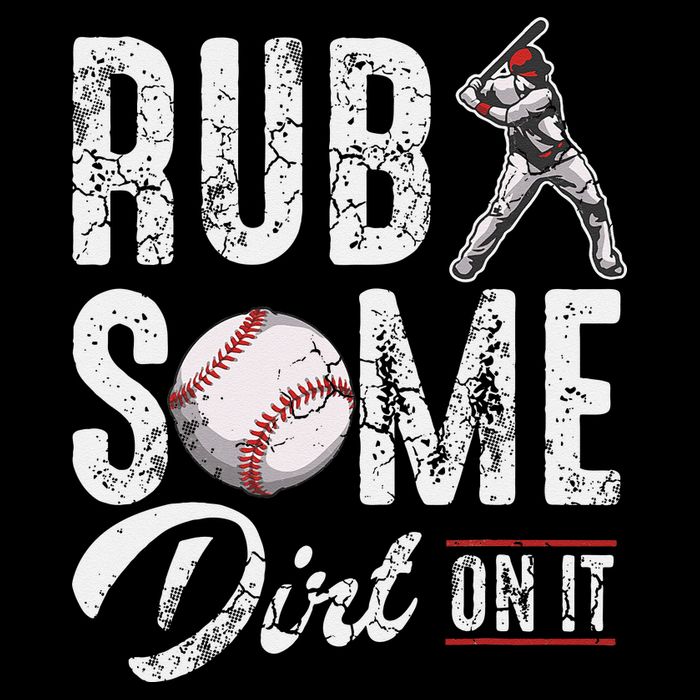 Baseball Rub Some Dirt On It Funny Humor Sayings Quotes 16 in Basic Backpack
