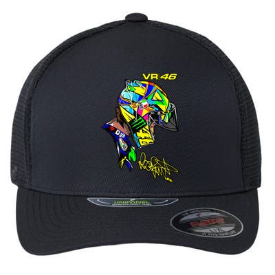 Be rossi s love Motorcycle Flexfit Unipanel Trucker Cap