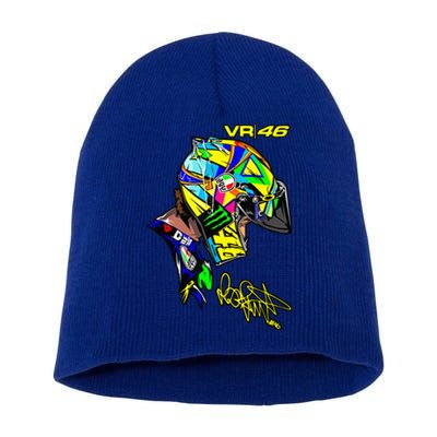 Be rossi s love Motorcycle Short Acrylic Beanie