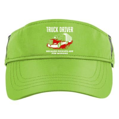 Big Rig Semigifttrailer Trucker Funny Truck Driver Because Gift Adult Drive Performance Visor