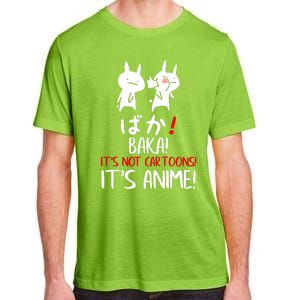 Baka Rabbit Slap Japanese Manga Is Anime Not Cartoons Adult ChromaSoft Performance T-Shirt