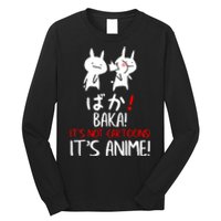 Baka Rabbit Slap Japanese Manga Is Anime Not Cartoons Long Sleeve Shirt