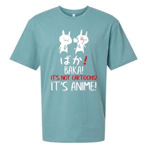 Baka Rabbit Slap Japanese Manga Is Anime Not Cartoons Sueded Cloud Jersey T-Shirt