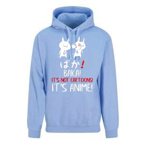 Baka Rabbit Slap Japanese Manga Is Anime Not Cartoons Unisex Surf Hoodie