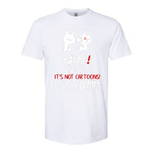 Baka Rabbit Slap Japanese Manga Is Anime Not Cartoons Softstyle CVC T-Shirt