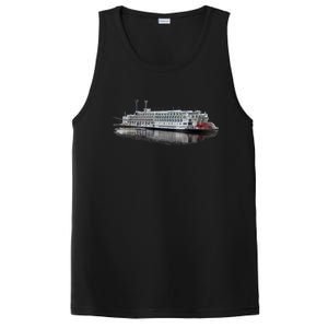 Beautiful Riverboat Scene River Cruise Gift PosiCharge Competitor Tank