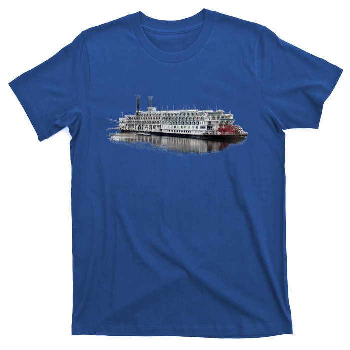 Beautiful Riverboat Scene River Cruise Gift T-Shirt