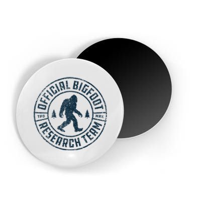 Bigfoot Research Team Retro Vintage Sasquatch Magnet