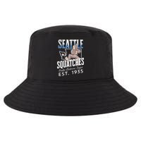 Bigfoot Research Team Retro baseball Sasquatch Cool Comfort Performance Bucket Hat