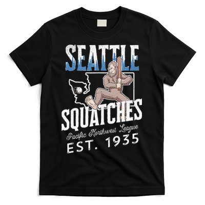 Bigfoot Research Team Retro baseball Sasquatch T-Shirt