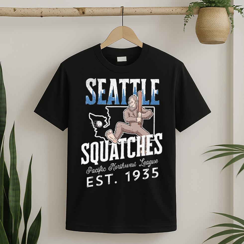 Bigfoot Research Team Retro baseball Sasquatch T-Shirt