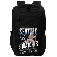 Bigfoot Research Team Retro baseball Sasquatch Impact Tech Backpack