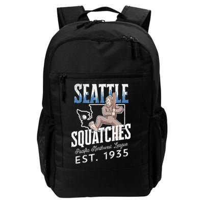 Bigfoot Research Team Retro baseball Sasquatch Backpack