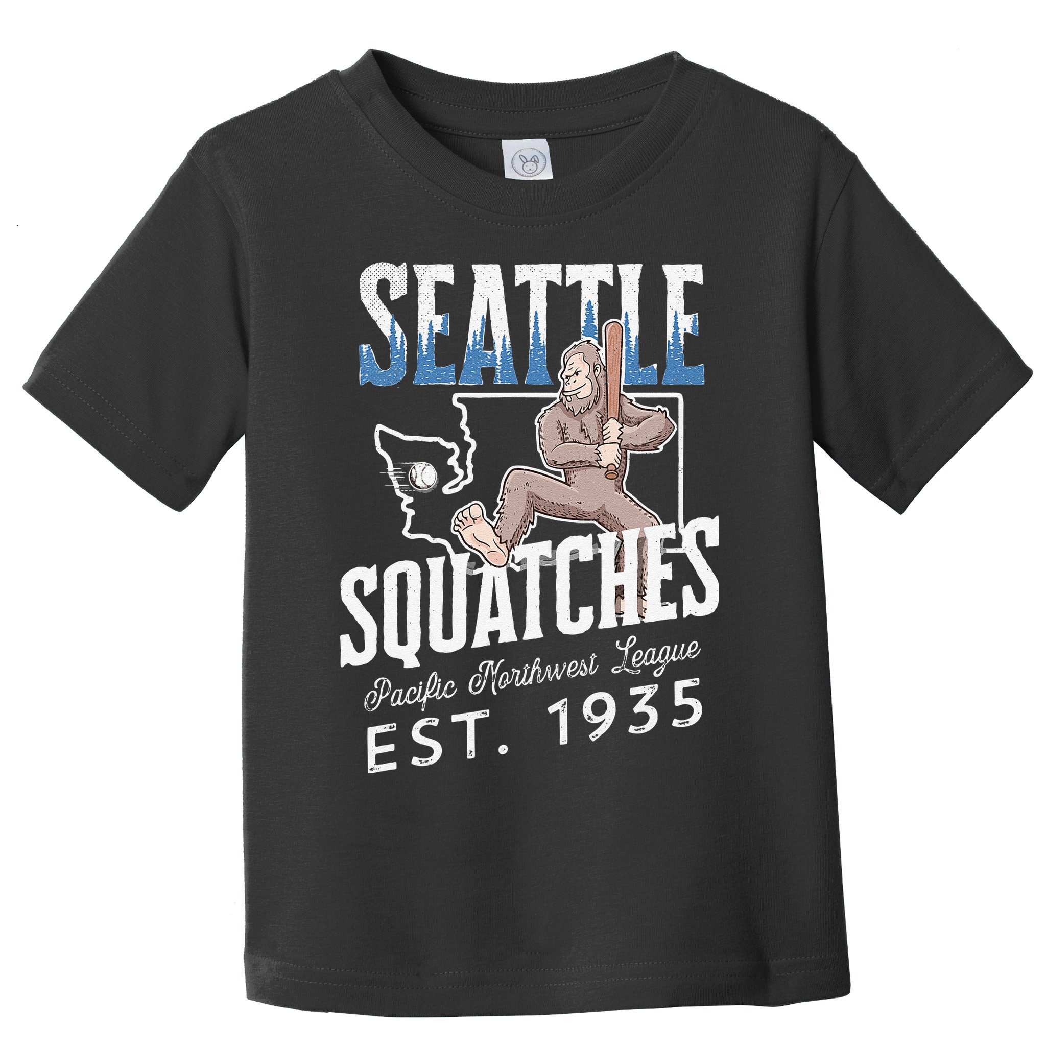 Bigfoot Research Team Retro baseball Sasquatch Toddler T-Shirt
