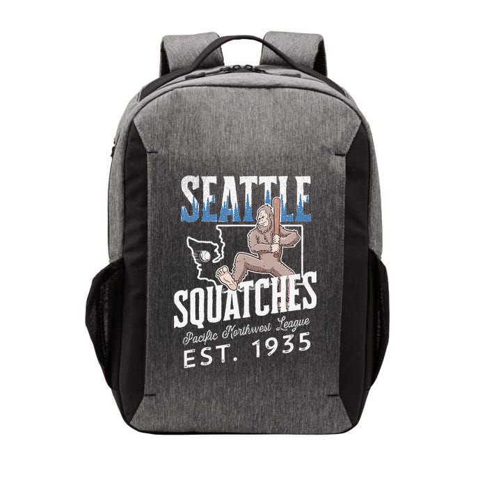 Bigfoot Research Team Retro baseball Sasquatch Vector Backpack