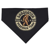 Bigfoot Research Team Retro Vintage Sasquatch Men Women USA-Made Doggie Bandana