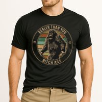 Bigfoot Realer Than Your Bitch Ass Sasquatch Cooling Performance Crew T-Shirt