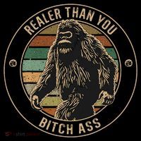 Bigfoot Realer Than Your Bitch Ass Sasquatch Zip Tote Bag