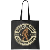 Bigfoot Research Team Retro Vintage Sasquatch Men Women Tote Bag