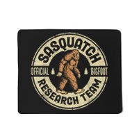 Bigfoot Research Team Retro Vintage Sasquatch Men Women Mousepad