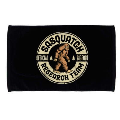 Bigfoot Research Team Retro Vintage Sasquatch Men Women Microfiber Hand Towel