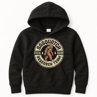 Bigfoot Research Team Retro Vintage Sasquatch Men Women Kids Hoodie