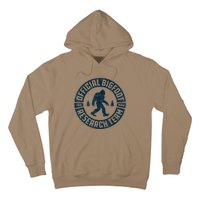 Bigfoot Research Team Retro Vintage Sasquatch Men Women Hoodie