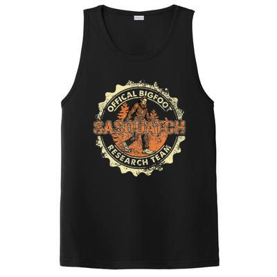 Bigfoot Research Team Retro Vintage Sasquatch PosiCharge Competitor Tank