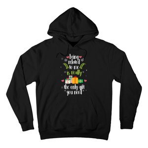 Being Related To Me Is Really The Only Gift You Need Funny Christmas Hoodie