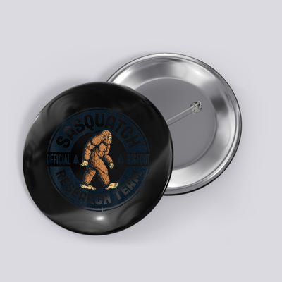Bigfoot Research Team Retro Vintage Sasquatch Men Women Button