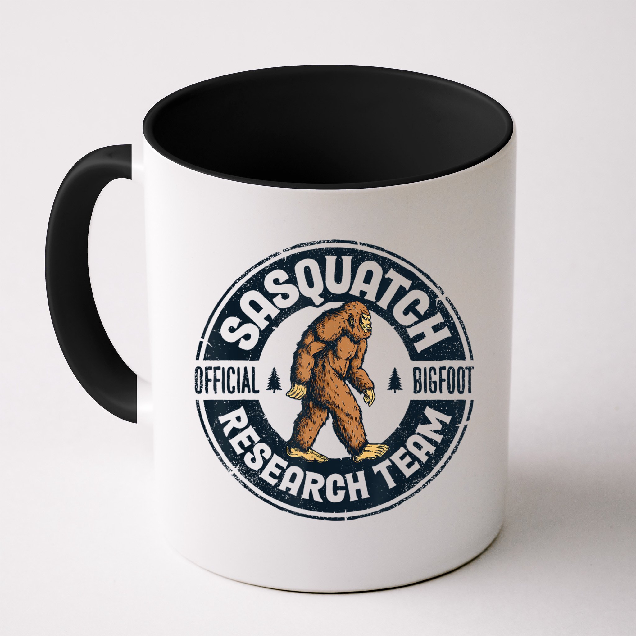 Bigfoot Research Team Retro Vintage Sasquatch Men Women Mug