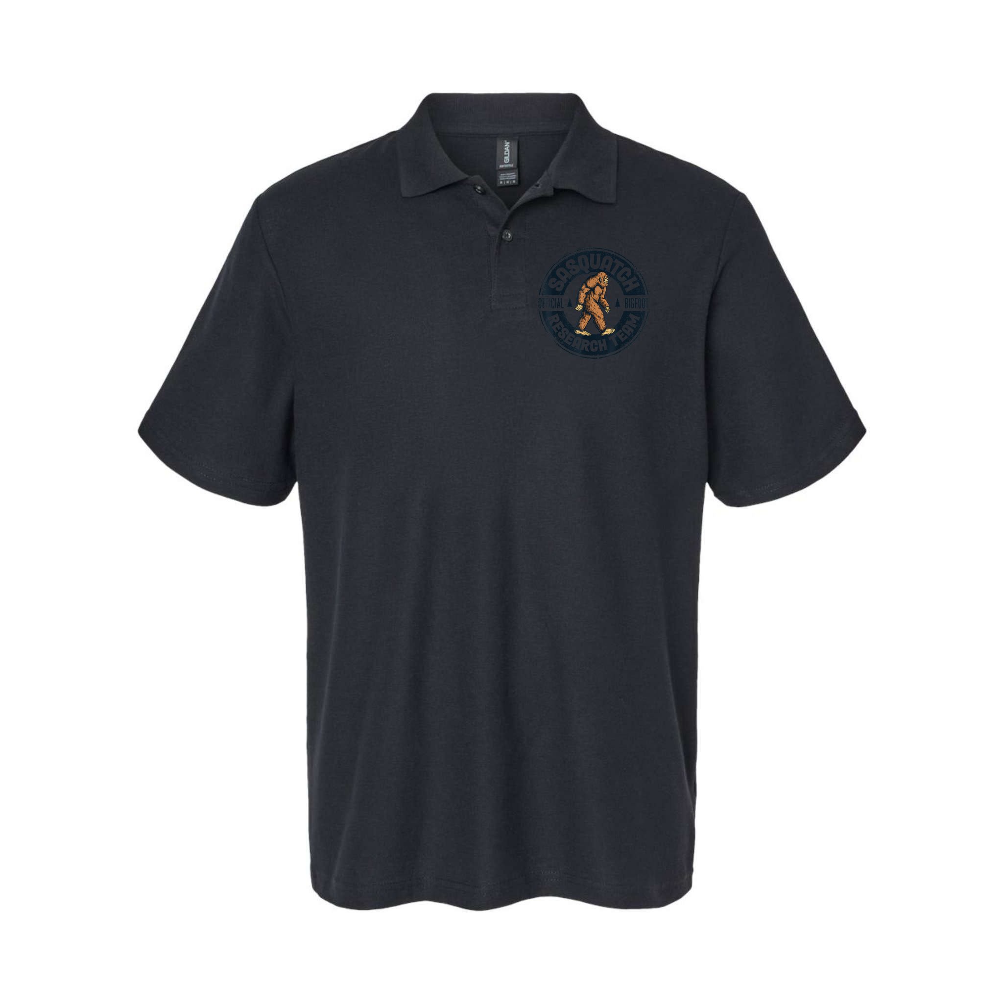 Bigfoot Research Team Retro Vintage Sasquatch Men Women Polo