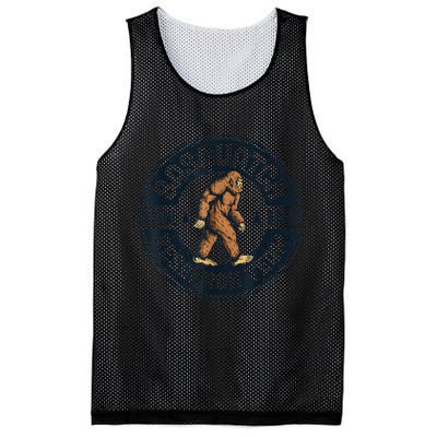Bigfoot Research Team Retro Vintage Sasquatch Men Women Mesh Reversible Basketball Jersey Tank