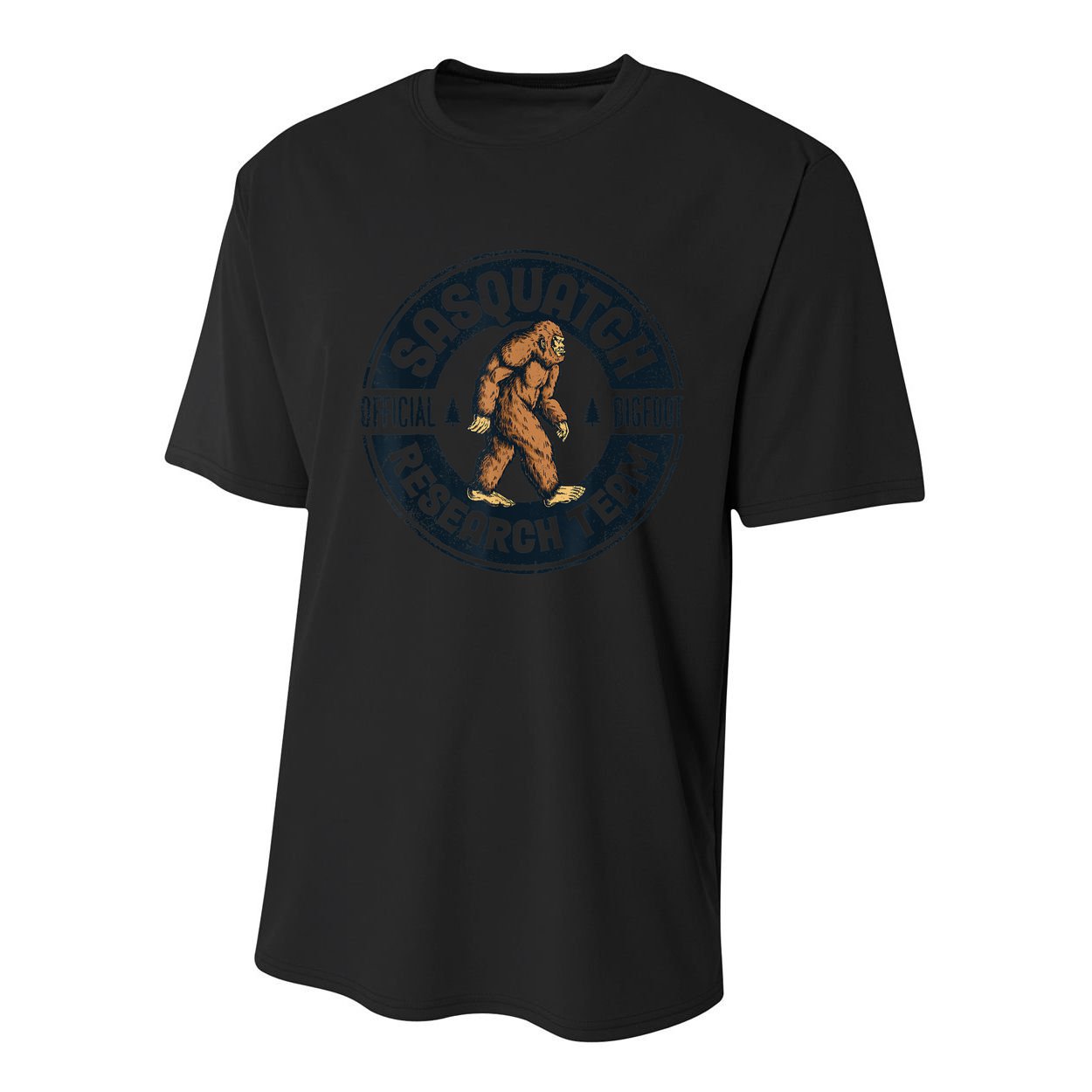 Bigfoot Research Team Retro Vintage Sasquatch Men Women Youth Performance Sprint T-Shirt