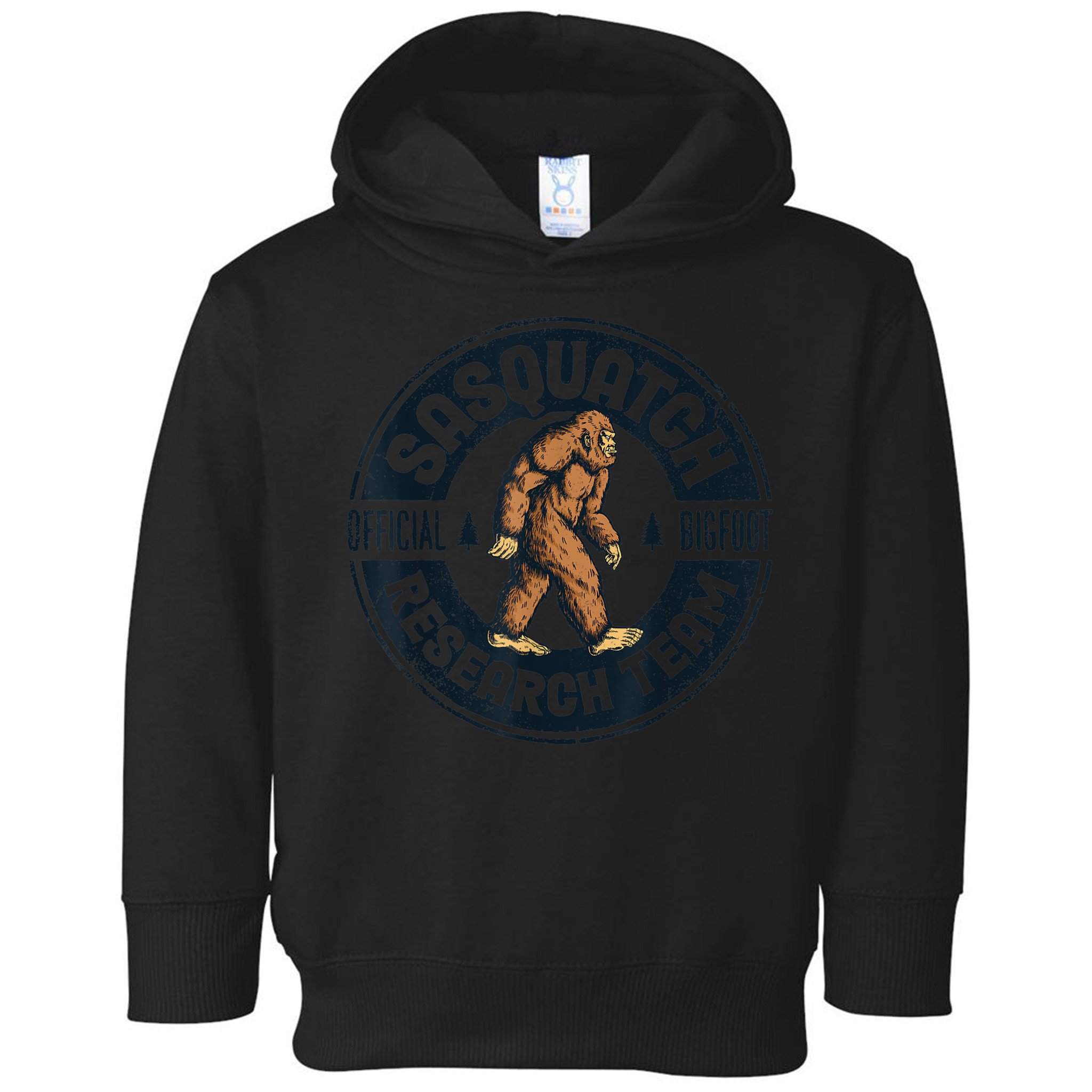Bigfoot Research Team Retro Vintage Sasquatch Men Women Toddler Hoodie