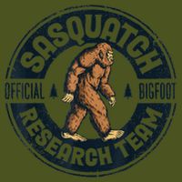 Bigfoot Research Team Retro Vintage Sasquatch Men Women Long Sleeve Shirt