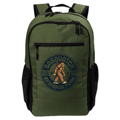 Bigfoot Research Team Retro Vintage Sasquatch Men Women Backpack