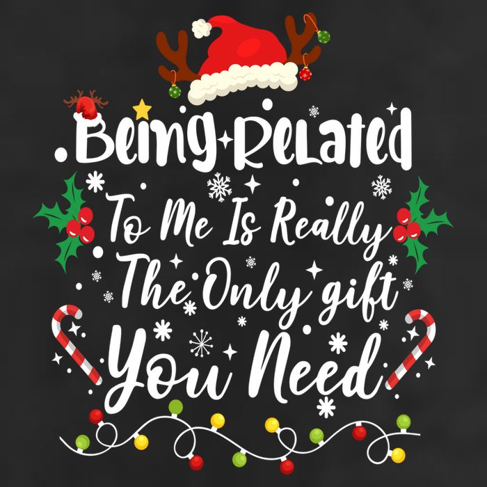 Being Related To Me Funny Christmas Family Xmas 11oz C Handle Ceramic Mug