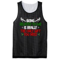 Being Related To Me Is Really The Only Gift You Need Christmas Mesh Reversible Basketball Jersey Tank