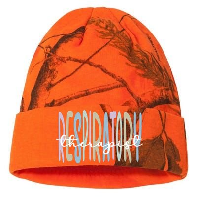 Best Respiratory Therapist Respiratory Therapy Cute Gift Kati Licensed 12" Camo Beanie