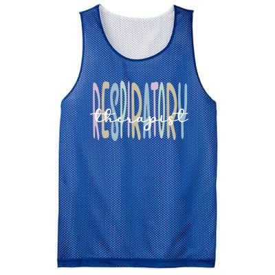 Best Respiratory Therapist Respiratory Therapy Cute Gift Mesh Reversible Basketball Jersey Tank