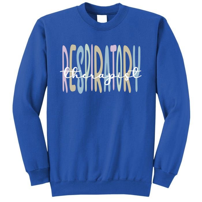 Best Respiratory Therapist Respiratory Therapy Cute Gift Tall Sweatshirt