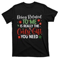 Being Related To Me Xmas Family Merry Christmas Tank Top T-Shirt