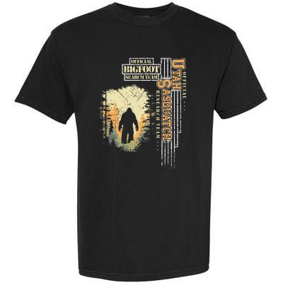 Bigfoot Research Team For Utah Sasquatch Believer Garment-Dyed Heavyweight T-Shirt